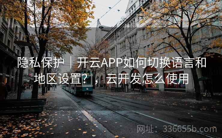 隐私保护|开云APP如何切换语言和地区设置?,云开发怎么使用